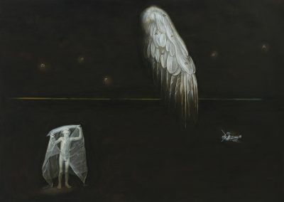Eternal Recurrence 2 / Ikuinen paluu 2, oil and acrylic / öljy ja akryyli / 132 x 192, 2025