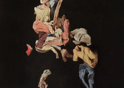 Resurrections 1 / Ylösnousemuksia 1 / oil and acrylic / öljy ja akryyli, 270 x 200, 2023