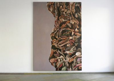 A view from the Big Story, Small Human exhibition / Näkymä Suuri Maailma, pieni ihminen -näyttelystä, Galerie Wolf & Galentz, Berlin 2024