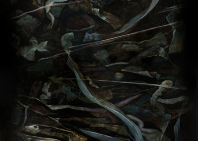 Resurrections 6 / Ylösnousemuksia 6 / oil and acrylic / öljy ja akryyli, 300 x 192, 2025